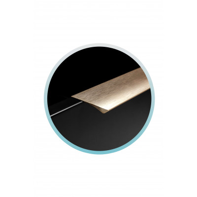 Пенал Монако 40 чорний правий (02024)