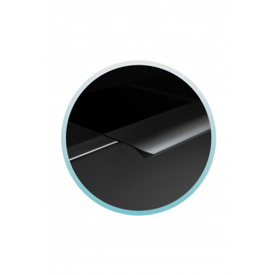 Пенал Монако 40 чорний правий (02024)