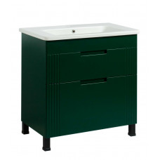Тумба Бостон Т-8 з умивальником Florence 60 зелена (03000)