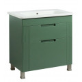 Тумба Бостон Т-8 з умивальником Флоренс 80 олива (03012) Тумба Бостон Т-8 з умивальником Флоренс 80 олива (03012)