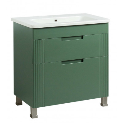 Тумба Бостон Т-8 з умивальником Флоренс 80 олива (03012)