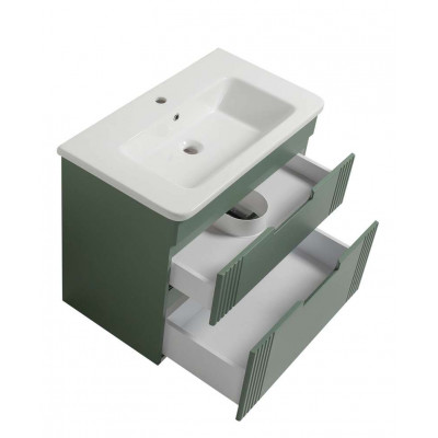 Тумба Бостон Т-8 з умивальником Флоренс 105 олива підвісна (03023) Тумба Бостон Т-8 з умивальником Флоренс 105 олива підвісна (03023)