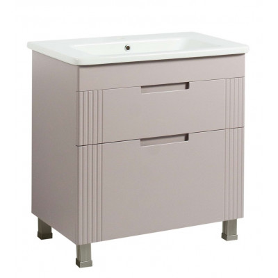 Тумба Бостон Т-8 з умивальником Florence 60 пудра (03004)