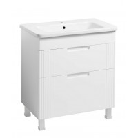 Тумба Бостон Т-8 з умивальником Florence 60 біла (03006)