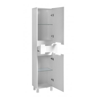 Пенал Бостон 40 білий правий (03048)