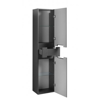 Пенал Бостон 40 графіт підвісний правий (03051)