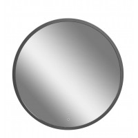 LED дзеркало Бостон 80 графіт з підігрівом та сенсорним вимикачем (03041)