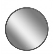 LED дзеркало Бостон 60 графіт з підігрівом та сенсорним вимикачем (03034)