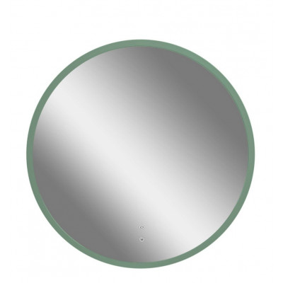 LED дзеркало Бостон 60 олива з підігрівом та сенсорним вимикачем (03031)