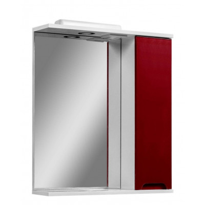 Дзеркало Мальта З-1 60 (праве) бордове (08090)