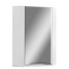 Шафа навісна дзеркальна кутова Мальта права (08121)