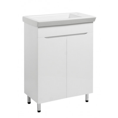 Тумба Мальта Т-1 з умивальником Ісік 60 (08010)