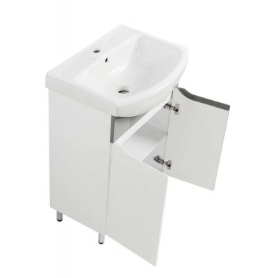 Тумба Мальта Т-1 з умивальником Церсанія 60 сіра (08022) Тумба Мальта Т-1 з умивальником Церсанія 60 сіра (08022)