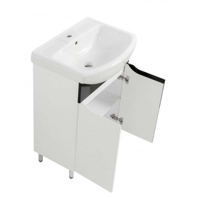 Тумба Мальта Т-1 з умивальником Церсанія 60 чорна (08024) Тумба Мальта Т-1 з умивальником Церсанія 60 чорна (08024)