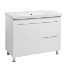 Тумба Мальта Т-4 з умивальником Еліз 90 з дотягом (08041)