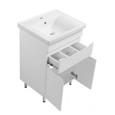 Тумба Мальта Т-6 з умивальником Еліз 55 (08051) Тумба Мальта Т-6 з умивальником Еліз 55 (08051)