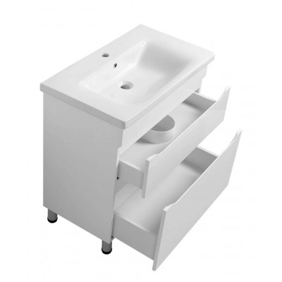 Тумба Мальта Т-8 з умивальником Еліз 80 (08077) Тумба Мальта Т-8 з умивальником Еліз 80 (08077)