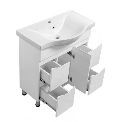 Тумба Мальта Т-18 з умивальником Блум 90 (08084) Тумба Мальта Т-18 з умивальником Блум 90 (08084)