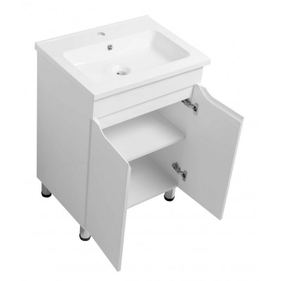 Тумба Мальта Т-1 з умивальником Родео 60 (08149) Тумба Мальта Т-1 з умивальником Родео 60 (08149)