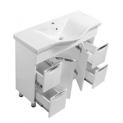 Тумба Остін Т-19 з умивальником Блум 100 (09022) Тумба Остін Т-19 з умивальником Блум 100 (09022)