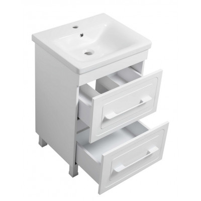 Тумба Атлас Т-8 з умивальником Еліз 65 з дотягом біла (07001) Тумба Атлас Т-8 з умивальником Еліз 65 з дотягом біла (07001)