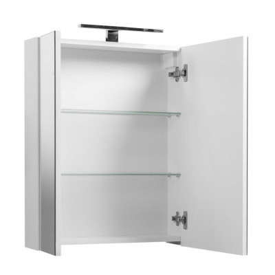 Шафа навісна дзеркальна ЗШ Атлас 65 біла (07030) Шафа навісна дзеркальна ЗШ Атлас 65 біла (07030)