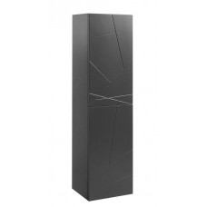 Пенал Аура 35 графіт підвісний правий (04037)