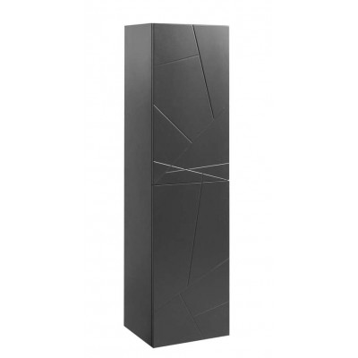 Пенал Аура 35 графіт підвісний правий (04037)