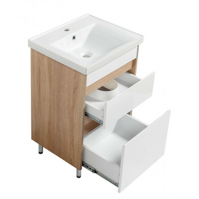 Тумба Смарт Т-8 з умивальником Еліз 65 сонома (10003)