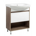 Тумба Смарт Т-3 з умивальником Руна 60 трюфель (10008) Тумба Смарт Т-3 з умивальником Руна 60 трюфель (10008)