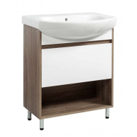 Тумба Смарт Т-3 з умивальником Руна 70 трюфель (10009)