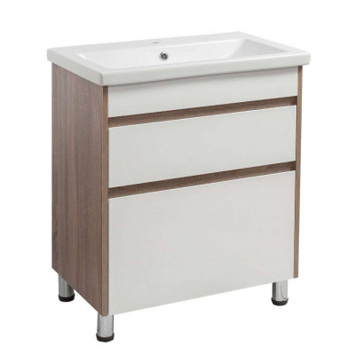 Тумба Смарт Т-8 з умивальником Комо 70 трюфель (10013)