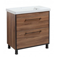 Тумба Хілтон Т-8 з умивальником Концепт 60 з дотягом (05003)