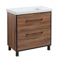 Тумба Хілтон Т-8 з умивальником Концепт 100 з дотягом (05005)