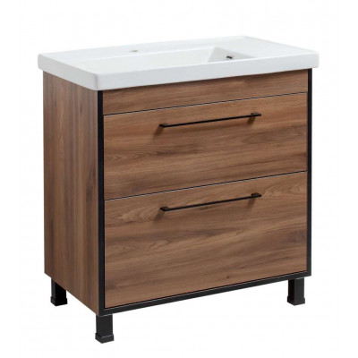 Тумба Хілтон Т-8 з умивальником Концепт 60 з дотягом (05003)