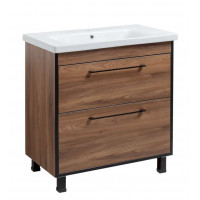 Тумба Хілтон Т-8 з умивальником Еліз 80 з дотягом (05007)