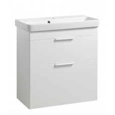 Тумба Монако Т-8 з умивальником Oliver 70 підвісна біла (02001)