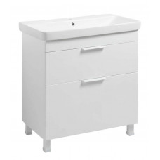 Тумба Монако Т-8 з умивальником Олівер 60 біла (02006)