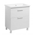 Тумба Монако Т-8 з умивальником Космополіт 70 біла (02014)