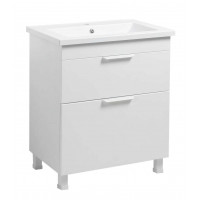 Тумба Монако Т-8 з умивальником Космополіт 70 біла (02014)