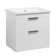 Тумба Монако Т-8 з умивальником Космополіт 70 підвісна біла (02015)