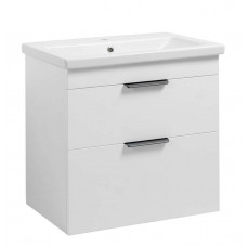 Тумба Монако Т-8 з умивальником Комо 70 підвісна біла (02019)