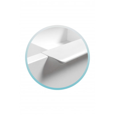 Тумба Монако Т-8 з умивальником Комо 70 підвісна біла (02019) Тумба Монако Т-8 з умивальником Комо 70 підвісна біла (02019)